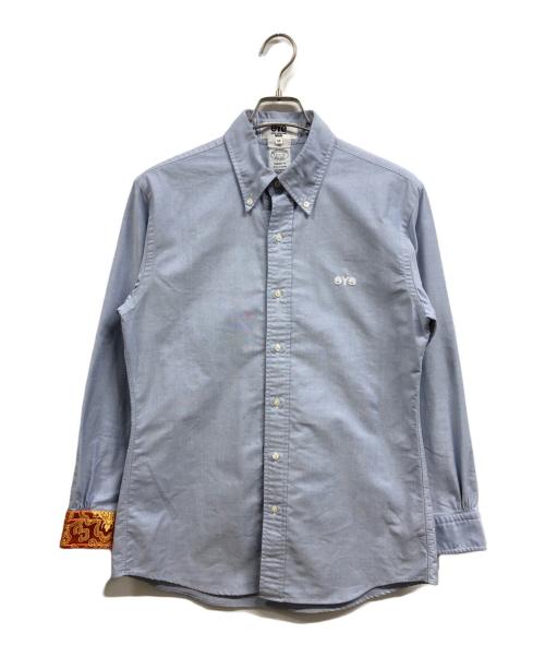 eYe COMME des GARCONS JUNYAWATANABE MAN（アイ コム デ ギャルソン ジュンヤ ワタナベ マン）eYe COMME des GARCONS JUNYAWATANABE MAN (アイ コム デ ギャルソン ジュンヤ ワタナベ マン) BROOKS BROTHERS (ブルックスブラザーズ) REGENT FIT ブルー サイズ:Mの古着・服飾アイテム