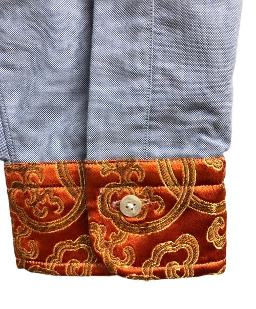 eYe COMME des GARCONS JUNYAWATANABE MAN（アイ コム デ ギャルソン ジュンヤ ワタナベ マン）eYe COMME des GARCONS JUNYAWATANABE MAN (アイ コム デ ギャルソン ジュンヤ ワタナベ マン) BROOKS BROTHERS (ブルックスブラザーズ) REGENT FIT ブルー サイズ:Mの古着・服飾アイテム