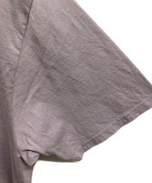 stussy（ステューシー）stussy (ステューシー) プリントTシャツ	/stussyTシャツ パープル サイズ:Mの古着・服飾アイテム