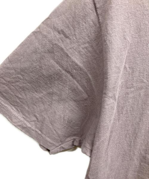 stussy（ステューシー）stussy (ステューシー) プリントTシャツ	/stussyTシャツ パープル サイズ:Mの古着・服飾アイテム