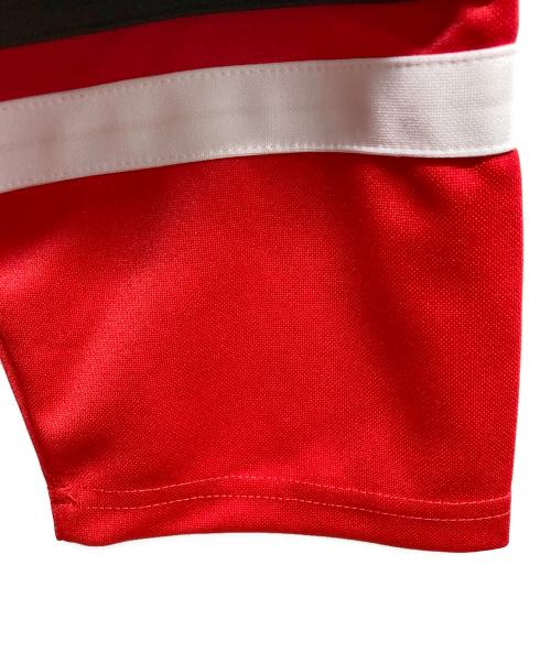 FUBU（フブ）FUBU (フブ) HOCKEY SHIRTS レッド サイズ:XL 未使用品の古着・服飾アイテム