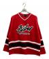 FUBU（フブ）の古着「HOCKEY SHIRTS」｜レッド