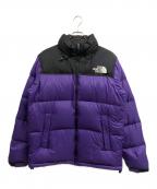 THE NORTH FACEザ ノース フェイス）の古着「NUPTSE ダウンジャケット」｜パープル
