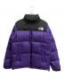 THE NORTH FACE（ザ ノース フェイス）の古着「NUPTSE ダウンジャケット」｜パープル