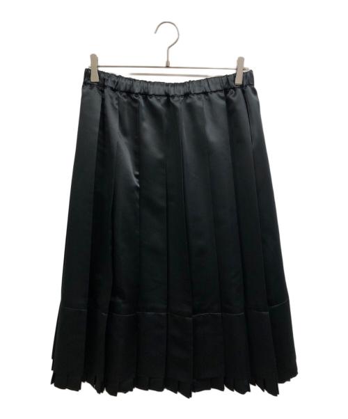 COMME des GARCONS COMME des GARCONS（コムデギャルソン コムデギャルソン）COMME des GARCONS COMME des GARCONS (コムデギャルソン コムデギャルソン) プリーツスカート ブラック サイズ:Mの古着・服飾アイテム