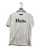 MADISON BLUEマディソンブルー）の古着「HELLO TEE」｜ホワイト