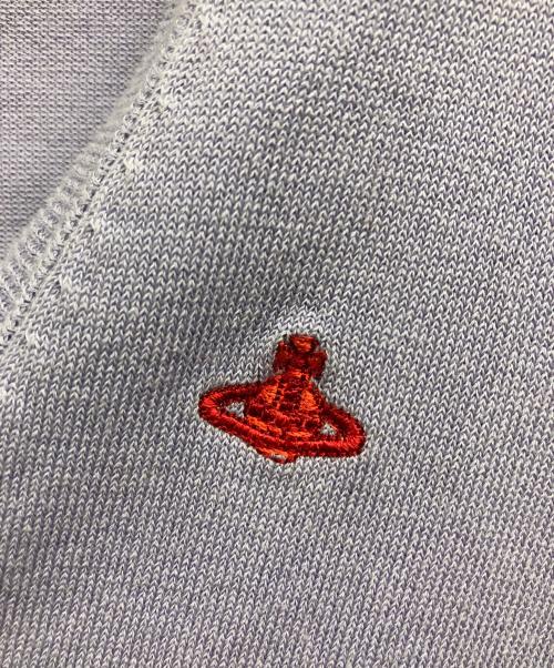 Vivienne Westwood RED LABEL（ヴィヴィアンウエストウッドレッドレーベル）Vivienne Westwood RED LABEL (ヴィヴィアンウエストウッドレッドレーベル) Vネックカーディガン パープル サイズ:2の古着・服飾アイテム
