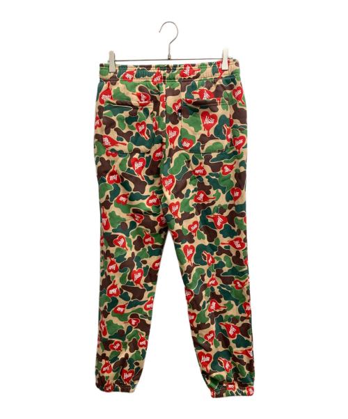 MOBB（モブ）MOBB (モブ) HEART DRIP CAMO PANTS/MoBBパンツ カーキ サイズ:L 未使用品の古着・服飾アイテム