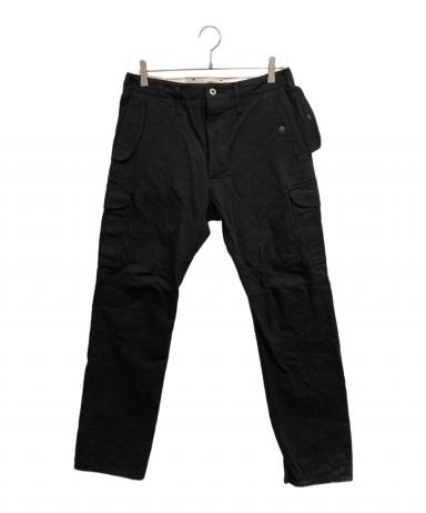 中古・古着通販】GERUGA (ゲルガ) CARGO PANTS -HEAVY CHINO- ブラック