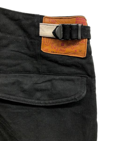 Geruga（ゲルガ）GERUGA (ゲルガ) CARGO PANTS -HEAVY CHINO- ブラック サイズ:32の古着・服飾アイテム