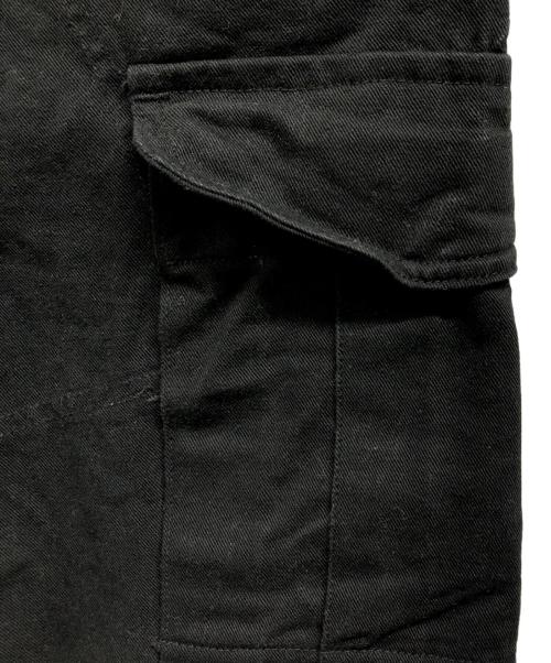 Geruga（ゲルガ）GERUGA (ゲルガ) CARGO PANTS -HEAVY CHINO- ブラック サイズ:32の古着・服飾アイテム