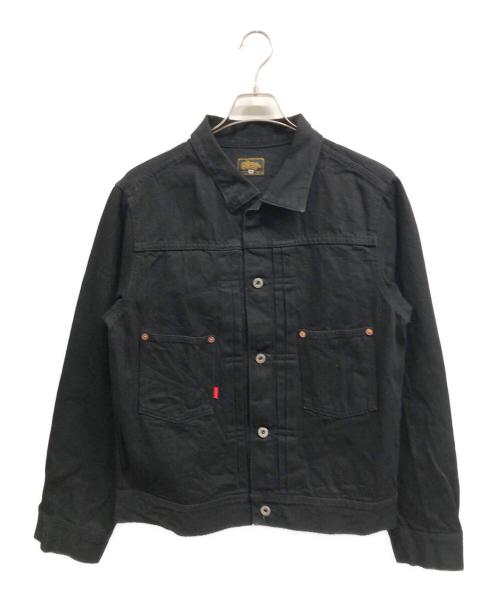 Geruga（ゲルガ）GERUGA (ゲルガ) DENIM JUMPER ブラック サイズ:3の古着・服飾アイテム