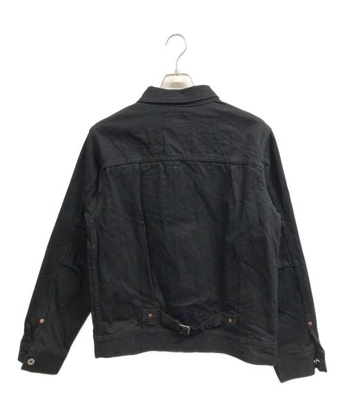 Geruga（ゲルガ）GERUGA (ゲルガ) DENIM JUMPER ブラック サイズ:3の古着・服飾アイテム