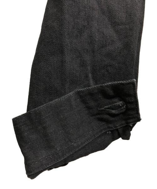 Geruga（ゲルガ）GERUGA (ゲルガ) DENIM JUMPER ブラック サイズ:3の古着・服飾アイテム