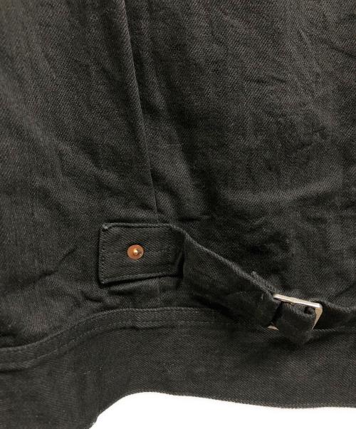 Geruga（ゲルガ）GERUGA (ゲルガ) DENIM JUMPER ブラック サイズ:3の古着・服飾アイテム