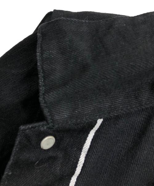Geruga（ゲルガ）GERUGA (ゲルガ) DENIM JUMPER ブラック サイズ:3の古着・服飾アイテム