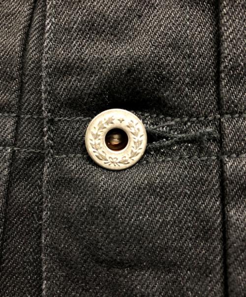 Geruga（ゲルガ）GERUGA (ゲルガ) DENIM JUMPER ブラック サイズ:3の古着・服飾アイテム