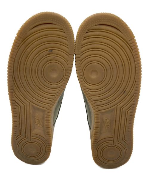 NIKE（ナイキ）NIKE (ナイキ) AIR FORCE 1 '07 ローカットスニーカー カーキ サイズ:US5.5の古着・服飾アイテム