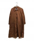 MHLエムエイチエル）の古着「SOFT DENSE COTTON OP」｜ブラウン