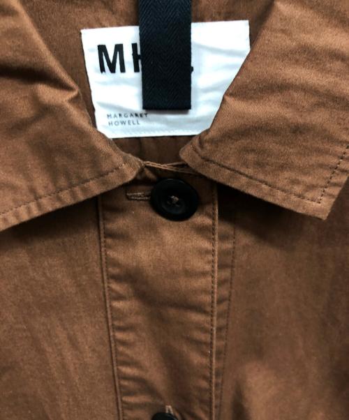 MHL（エムエイチエル）MHL (エムエイチエル) SOFT DENSE COTTON OP ブラウン サイズ:1の古着・服飾アイテム