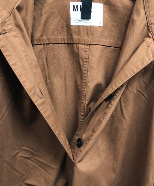 MHL（エムエイチエル）MHL (エムエイチエル) SOFT DENSE COTTON OP ブラウン サイズ:1の古着・服飾アイテム