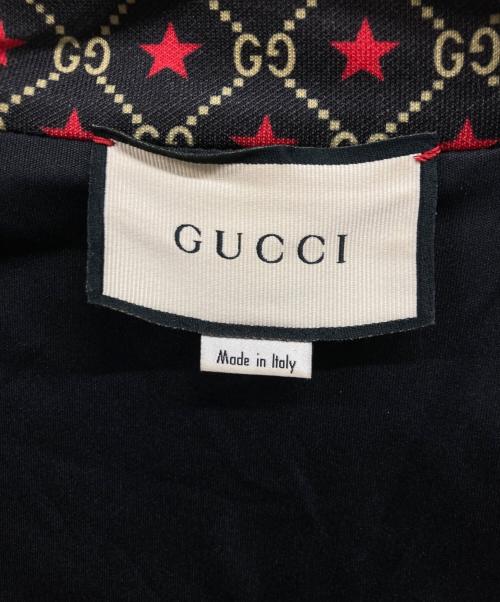 GUCCI（グッチ）GUCCI (グッチ) 19AW GGスタートラックジャケット ブラック サイズ:Mの古着・服飾アイテム