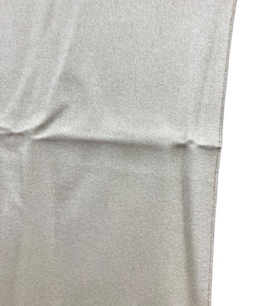 HERMES（エルメス）HERMES (エルメス) RECTO VERSO MUFFLER ブラウンの古着・服飾アイテム