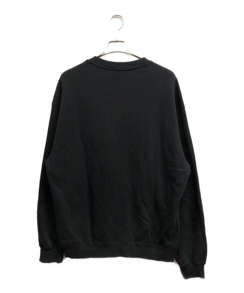 DOLCE & GABBANA（ドルチェ＆ガッバーナ）DOLCE & GABBANA (ドルチェ＆ガッバーナ) ロゴプリントジャージスウェットシャツ ブラック サイズ:50の古着・服飾アイテム