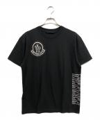 MONCLERモンクレール）の古着「ジーニアス ロゴ 半袖Tシャツ」｜ブラック