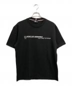 MONCLER GRENOBLEモンクレール グルノーブル）の古着「ロゴTシャツ」｜ブラック