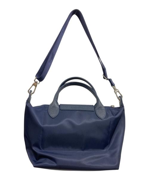 LONGCHAMP（ロンシャン）LONGCHAMP (ロンシャン) プリアージュネオハンドバック ネイビーの古着・服飾アイテム