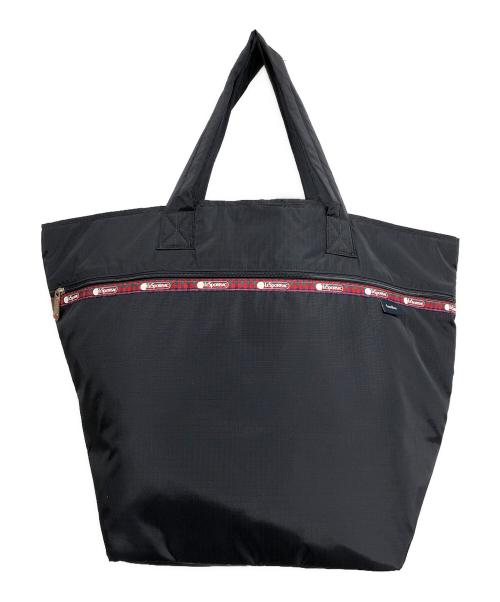 LeSportsac（レスポートサック）LeSportsac (レスポートサック) familiar (ファミリア) トートバッグ ブラックの古着・服飾アイテム