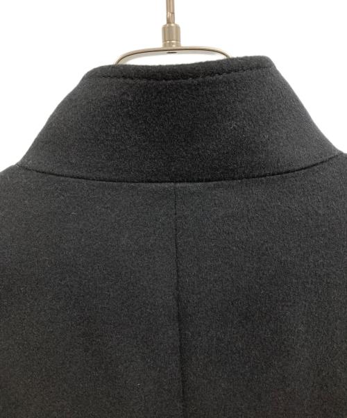 23区（ニジュウサンク）23区 (ニジュウサンク) ウールカシミヤビーバー スタンドカラー コート/	23区 ブラック サイズ:38 未使用品の古着・服飾アイテム