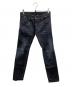 DSQUARED2（ディースクエアード）の古着「スキニーデニムパンツ」｜ブラック