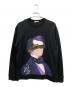 VALENTINO（ヴァレンティノ）の古着「V Face UFO print」｜ブラック