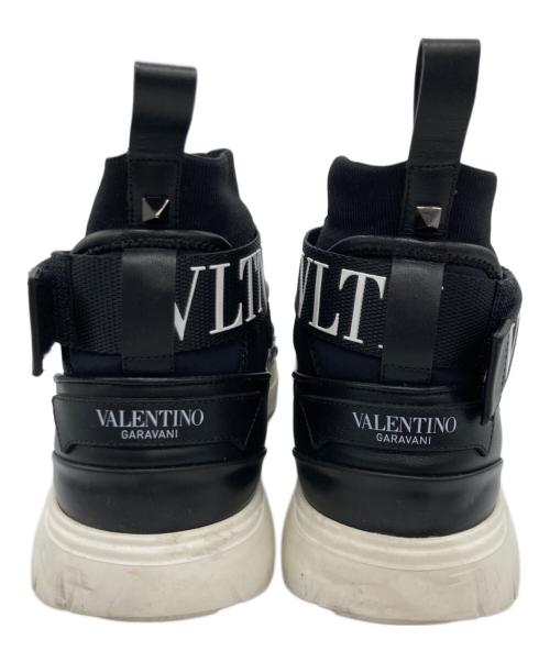 VALENTINO（ヴァレンティノ）VALENTINO (ヴァレンティノ) ヒーローズハイカットスニーカー ブラック サイズ:41の古着・服飾アイテム