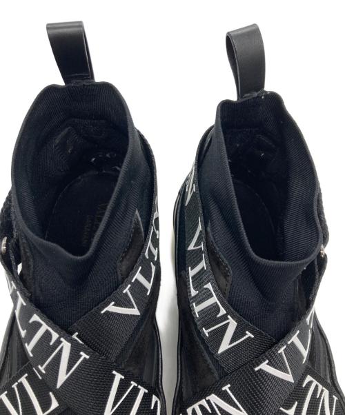 VALENTINO（ヴァレンティノ）VALENTINO (ヴァレンティノ) ヒーローズハイカットスニーカー ブラック サイズ:41の古着・服飾アイテム