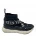 中古・古着 VALENTINO (ヴァレンティノ) ヒーローズハイカットスニーカー ブラック サイズ:41：10000円