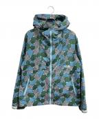 THE NORTH FACEザ ノース フェイス）の古着「ベルティコンパクトジャケット」｜ブルー×グリーン