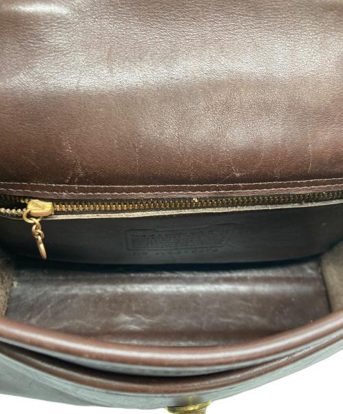 COACH（コーチ）COACH (コーチ) レザーショルダーバッグ ブラウンの古着・服飾アイテム