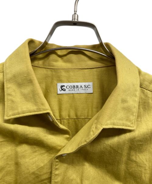 COBRA S.C.（コブラエスシー）COBRA S.C. (コブラエスシー) 長袖シャツ イエロー サイズ:Lの古着・服飾アイテム
