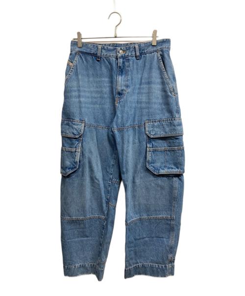 DIESEL（ディーゼル）DIESEL (ディーゼル) D-FISH-CARGO デニムパンツ インディゴ サイズ:Ｗ30の古着・服飾アイテム