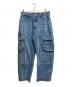 DIESEL（ディーゼル）の古着「D-FISH-CARGO デニムパンツ」｜インディゴ