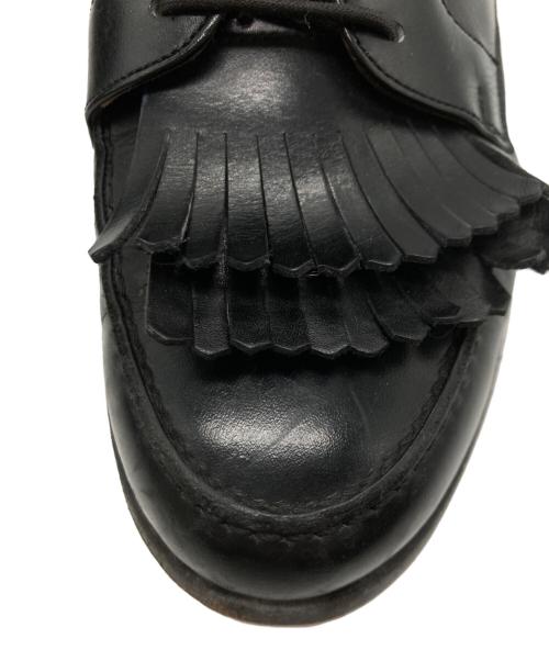 SCOTCH GRAIN（スコッチグレイン）SCOTCH GRAIN (スコッチグレイン) タッセルローファー ブラック サイズ:US7の古着・服飾アイテム