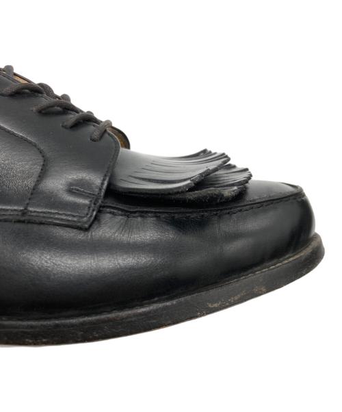 SCOTCH GRAIN（スコッチグレイン）SCOTCH GRAIN (スコッチグレイン) タッセルローファー ブラック サイズ:US7の古着・服飾アイテム