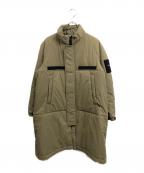 COMME des GARCONS HOMMEコムデギャルソン オム）の古着「22AW エステルリップクロス PRIMALOFT 中綿コート」｜カーキ