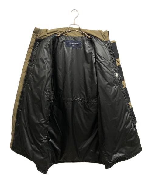 COMME des GARCONS HOMME（コムデギャルソン オム）COMME des GARCONS HOMME (コムデギャルソン オム) 22AW エステルリップクロス PRIMALOFT 中綿コート カーキ サイズ:Ｓの古着・服飾アイテム