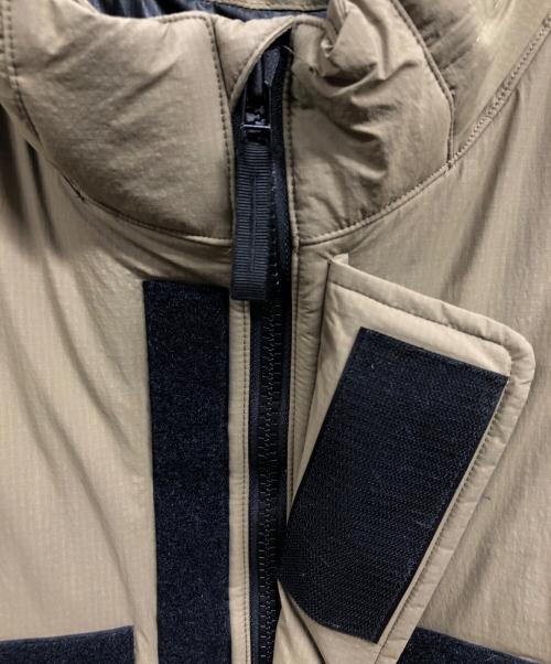 COMME des GARCONS HOMME（コムデギャルソン オム）COMME des GARCONS HOMME (コムデギャルソン オム) 22AW エステルリップクロス PRIMALOFT 中綿コート カーキ サイズ:Ｓの古着・服飾アイテム