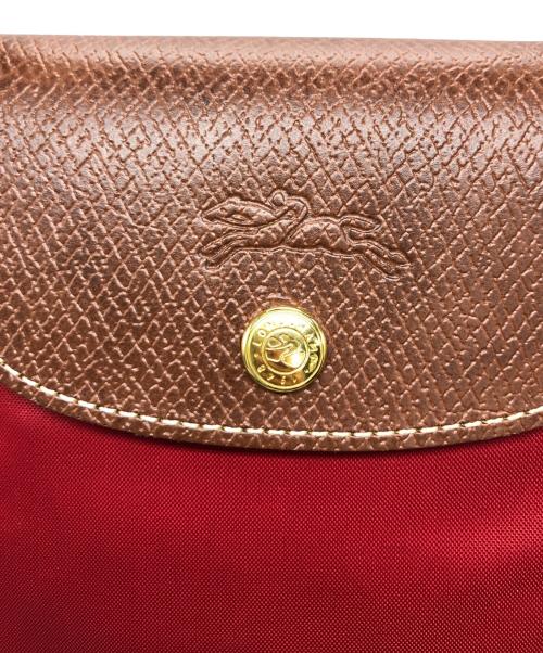 LONGCHAMP（ロンシャン）LONGCHAMP (ロンシャン) ハンドバッグ レッドの古着・服飾アイテム