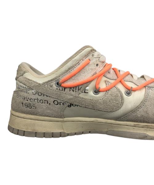 NIKE（ナイキ）NIKE (ナイキ) OFFWHITE (オフホワイト) Dunk Low 1 OF 50 ローカットスニーカ‐ アイボリー サイズ:US11の古着・服飾アイテム